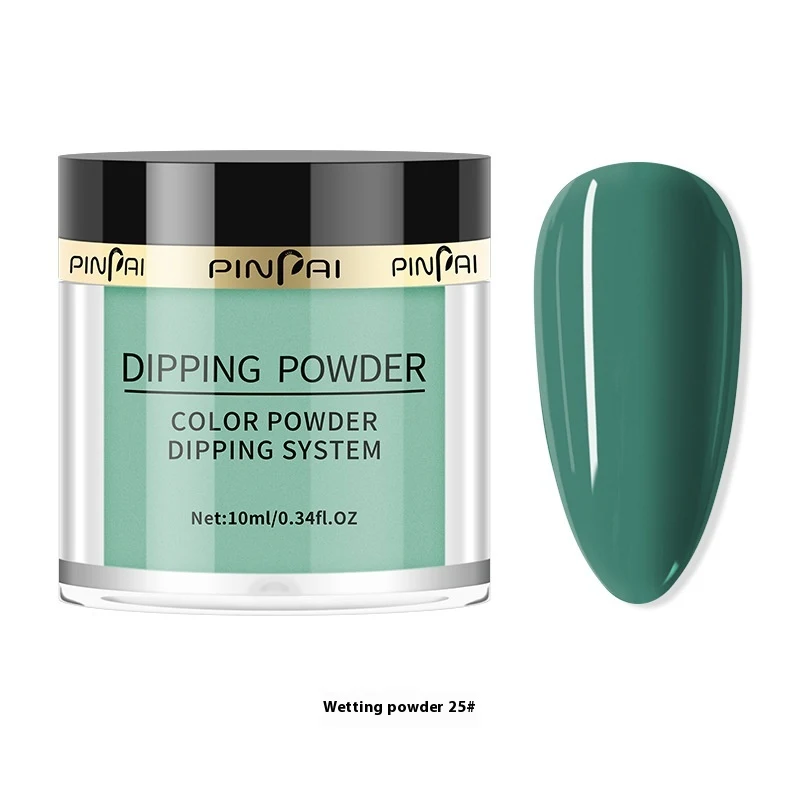 Women's Manicure Pure Color Dip Sticky Infiltration Powder, long-lasting perfect nails without UV lamp, easy application — photo 13
