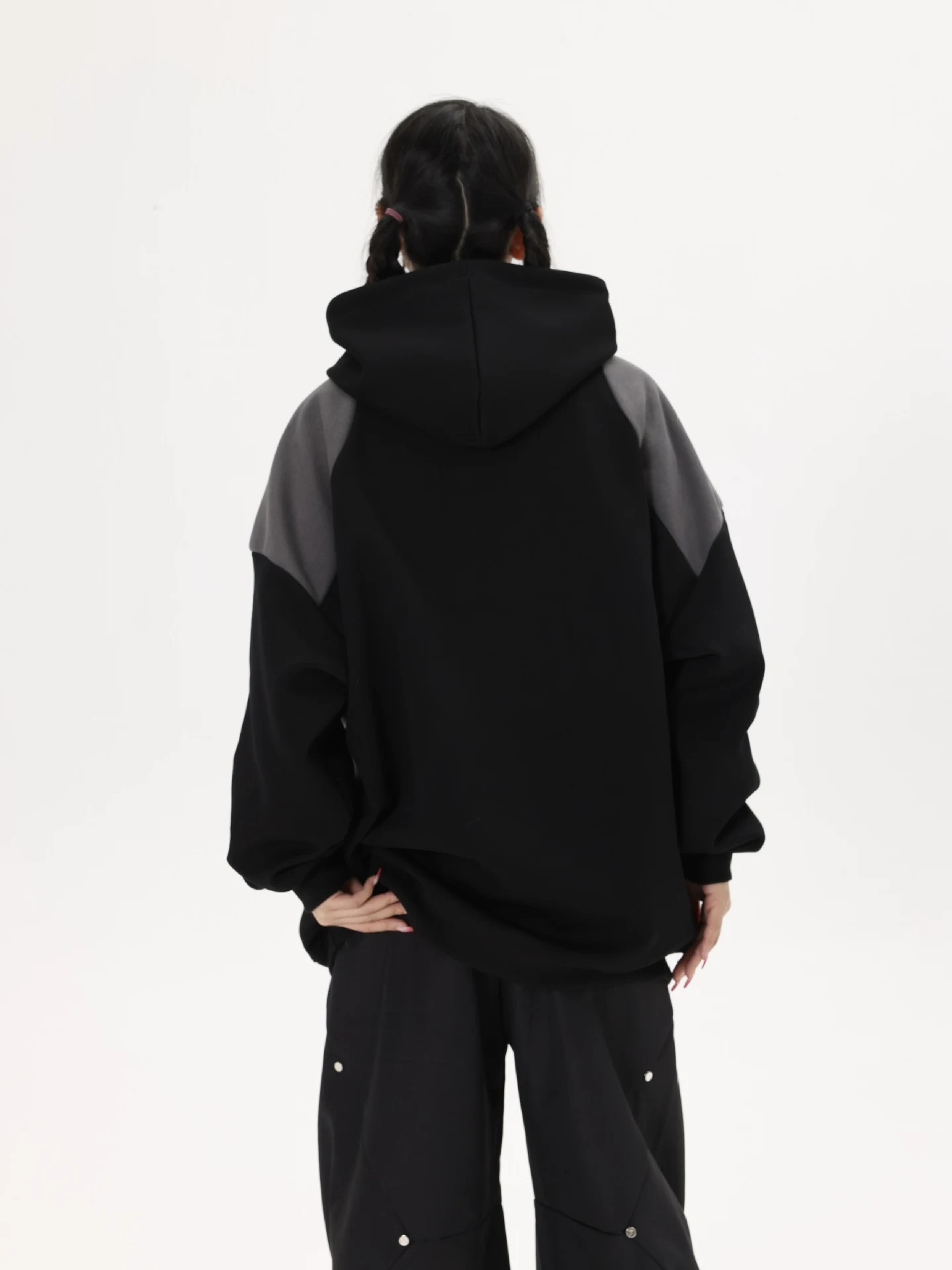 Title 11, Moletom com capuz solto masculino, estilo e con...