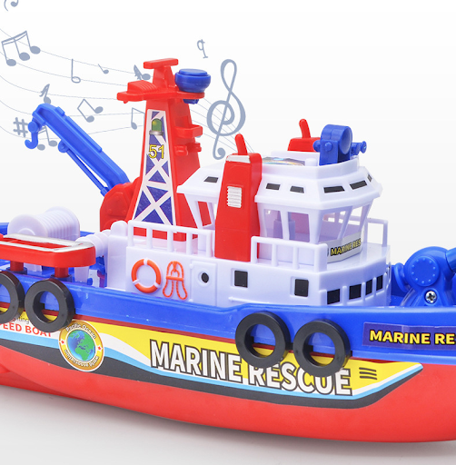 Title 5, Barco de Bombeiros Marítimo Elétrico para Menin...
