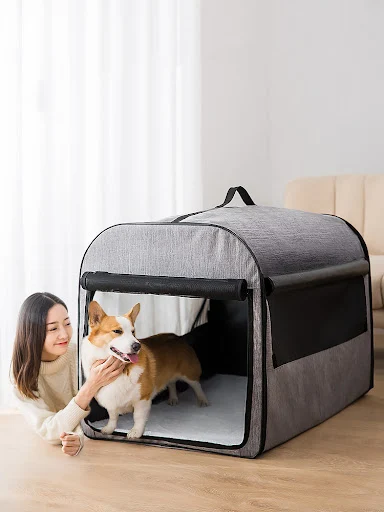 Title 6, Washable Portable Dog Cage House Car Pet Suppli...