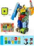 Toy Letters Full Set 4 In One Body 5 Robot 6 Boy Puzzle. A fun, educational toy for kids to learn letters and build crea — photo 10