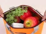 Bolsa de mão com isolamento e à prova d'água, cor doce, para armazenamento de gelo. Mantenha seus alimentos e bebidas frescos e protegidos com estilo. — foto 11