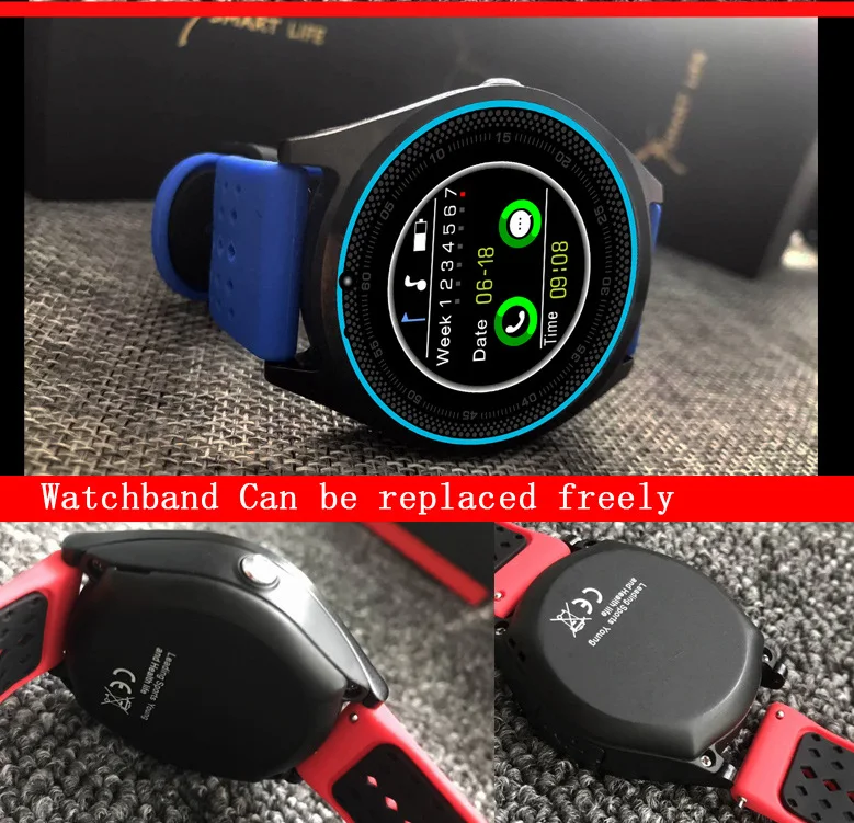 Title 3, Call photo pedometer smartwatch. Stay connected...