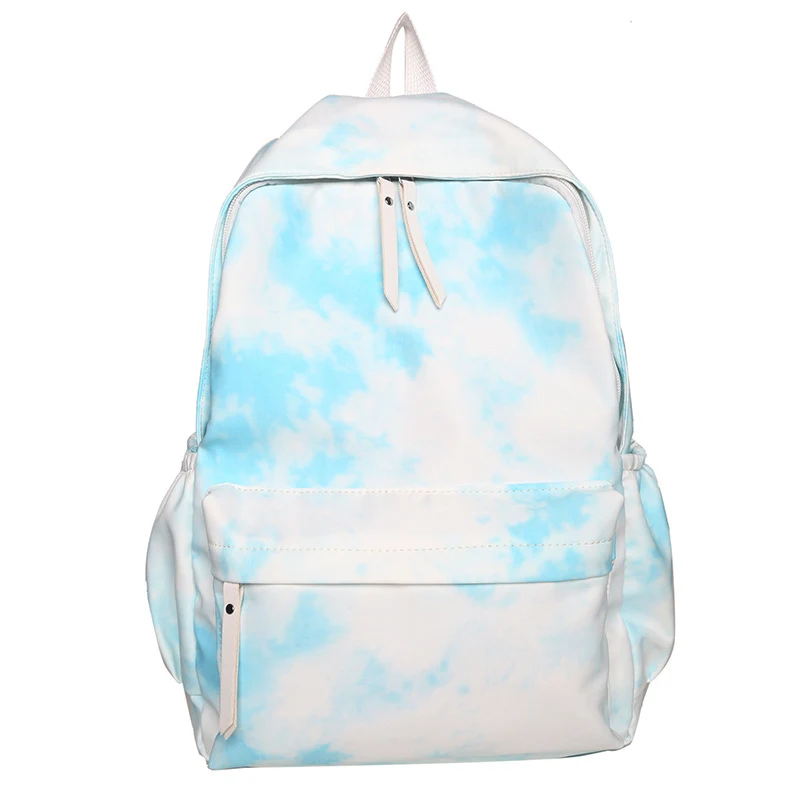 Students' Large Capacity Harajuku Schoolbag featuring a fresh and lovely tie-dye design, perfect for carrying all your e — photo 6