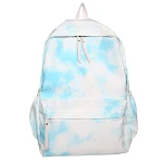 Students' Large Capacity Harajuku Schoolbag featuring a fresh and lovely tie-dye design, perfect for carrying all your e — photo 6