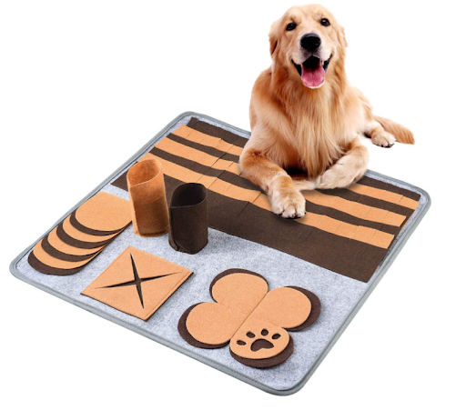 Title 4, Contenedor de comida para mascotas de fieltro. ...