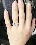 Anel de panda menor com enfeite fashion e abertura ajustável. Um acessório adorável e estiloso, ideal para presentear ou usar. — foto 6