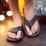 English pinch slippers for men Experience ultimate comfort. These soft leather slippers provide a perfect fit and are id — photo 5