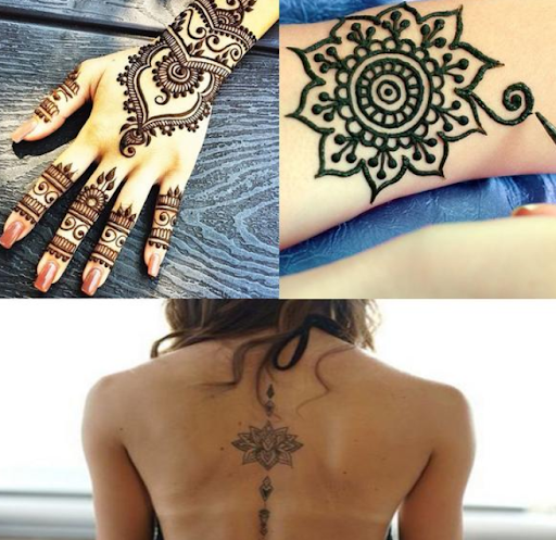 Title 5, Kit com 20 moldes de tatuagem pintados à mão em...