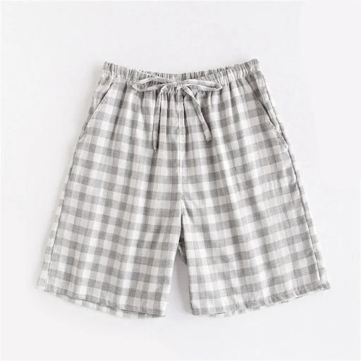 Title 2, Casual bovenkleding shorts, paar geruite dubbel...