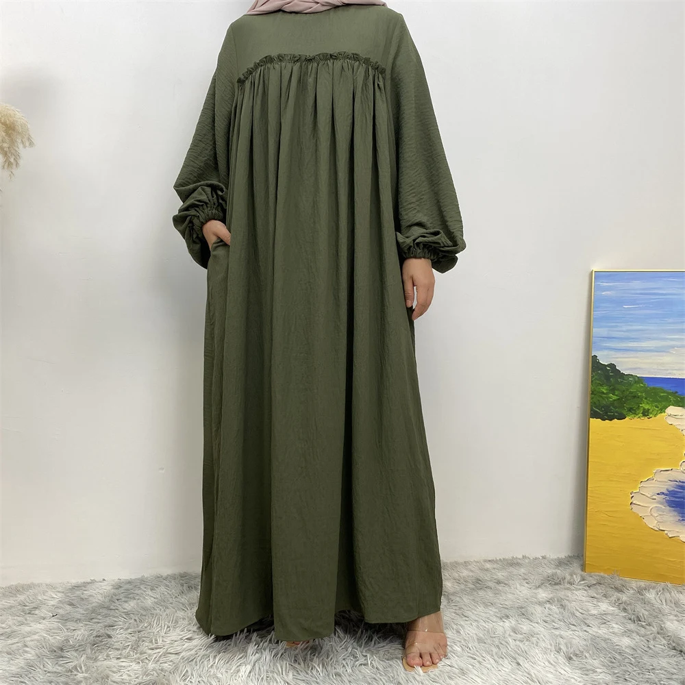 Title 17, Middle East Dubai Loose Sleeves With Side Pocke...