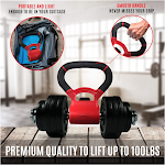 Haltere Portátil Simples com Furo Único — Treino Fácil e Eficaz em Qualquer Lugar, Fortalecimento Muscular, Leve e Compacto. — foto 6