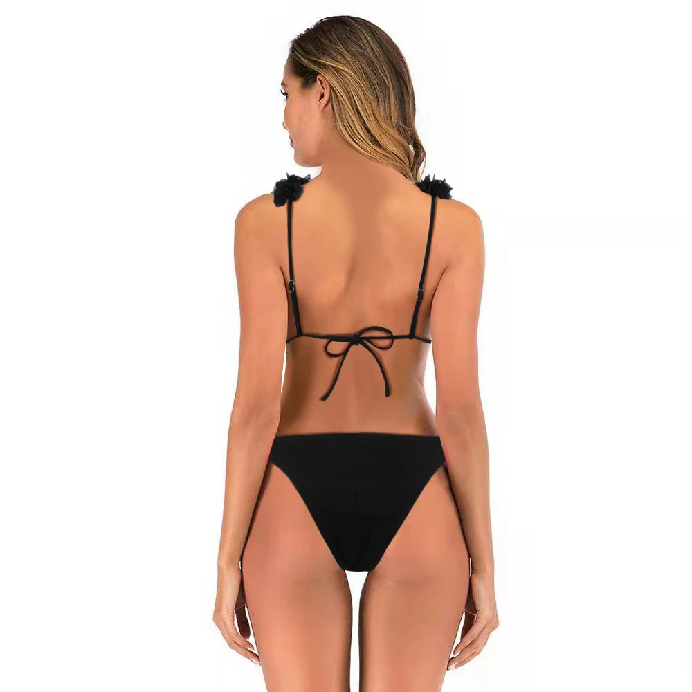 Title 6, Nieuwe modieuze split bikini zwempak voor dames...