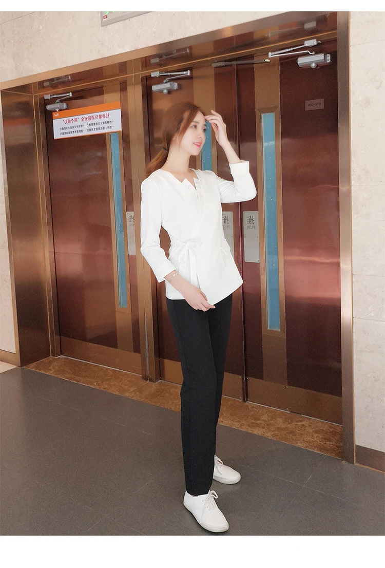 Title 8, Korean Style Work Clothes For Beauty Health Tec...
