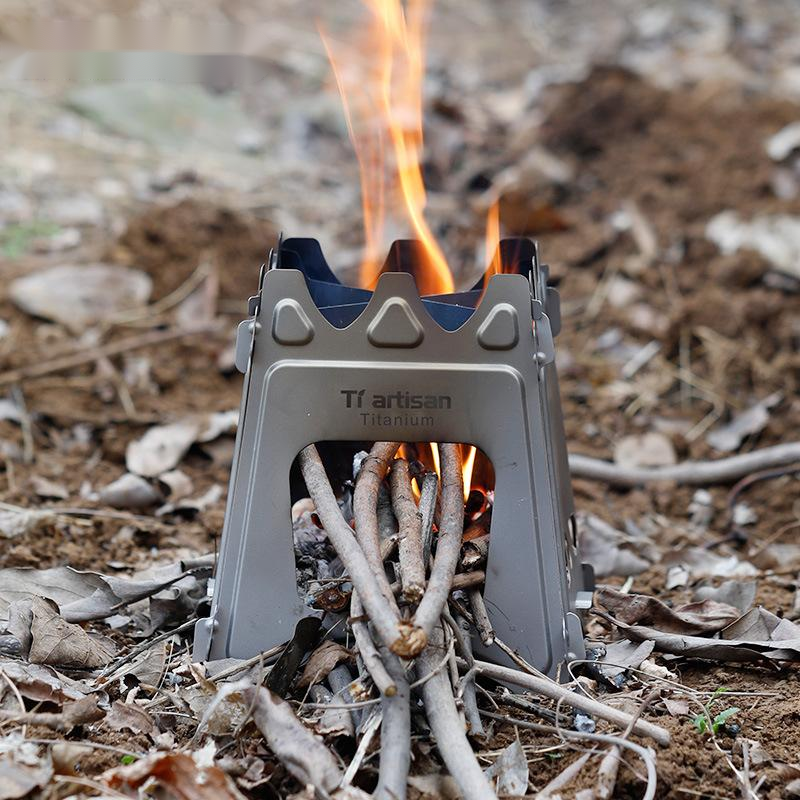 Title 9, Titanium Craftsman Outdoor Pure Titanium Wood S...