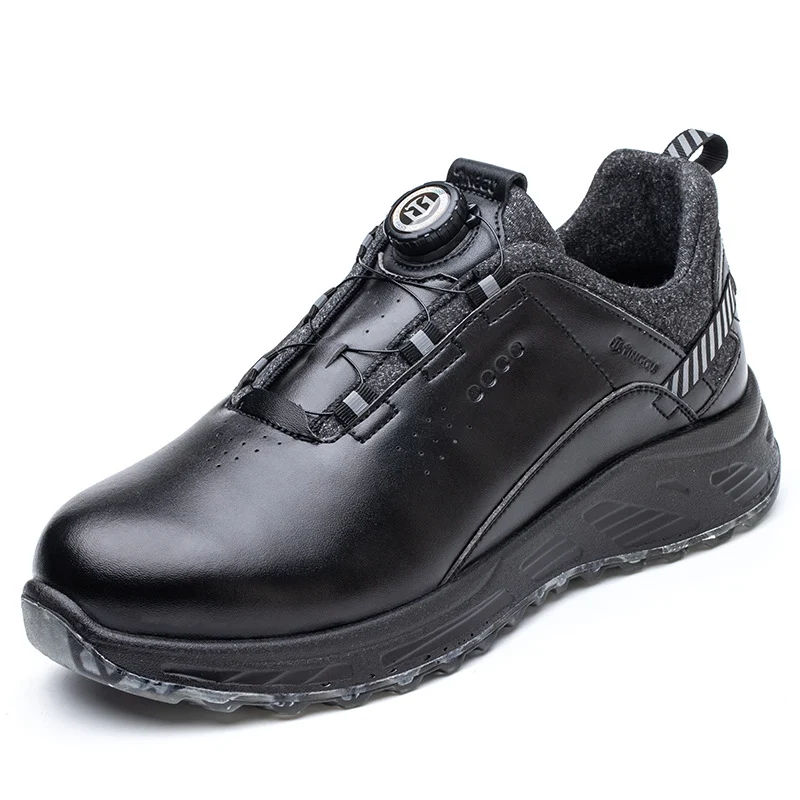 Sapatos de segurança gratuitos com cadarço e botão rotativo — foto 6