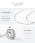 Colar feminino versátil com diamante leve, corrente de clavícula. Combine com tudo e adicione um toque de brilho sutil ao seu visual. — foto 9