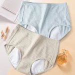Calcinha de segurança menstrual respirável de algodão, conforto e proteção durante o período, sensação fresca e segura. — foto 28