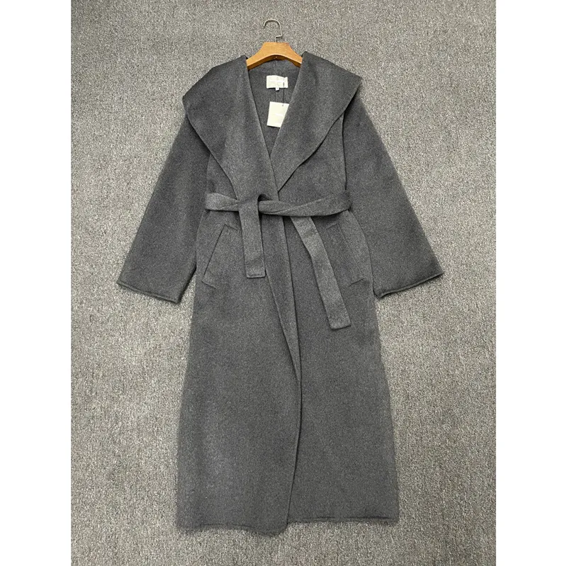 Casaco sobretudo feminino de lã dupla face, elegância e conforto. Ideal para o inverno e outono, um casaco versátil para diversas ocasiões. — foto 6