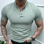 Camicie casual da uomo a maniche corte — foto 2