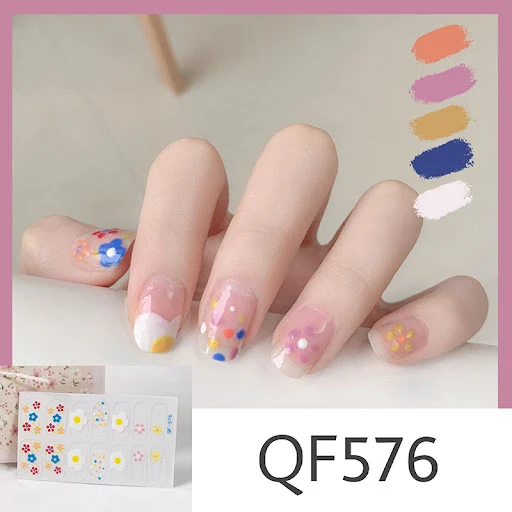 Title 3, Waterdichte 3D nagelkunst stickers voor zwanger...