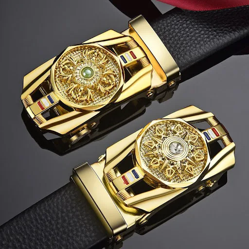 Title 1, Mens Rotary Drill Automatic Belt Effortless Ad...