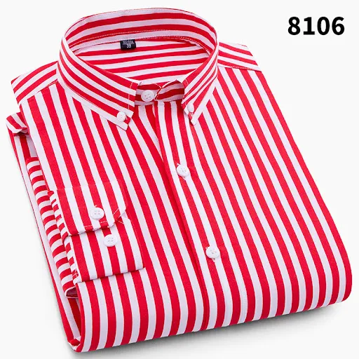 Title 3, Heren overhemd lange mouw business casual gerui...