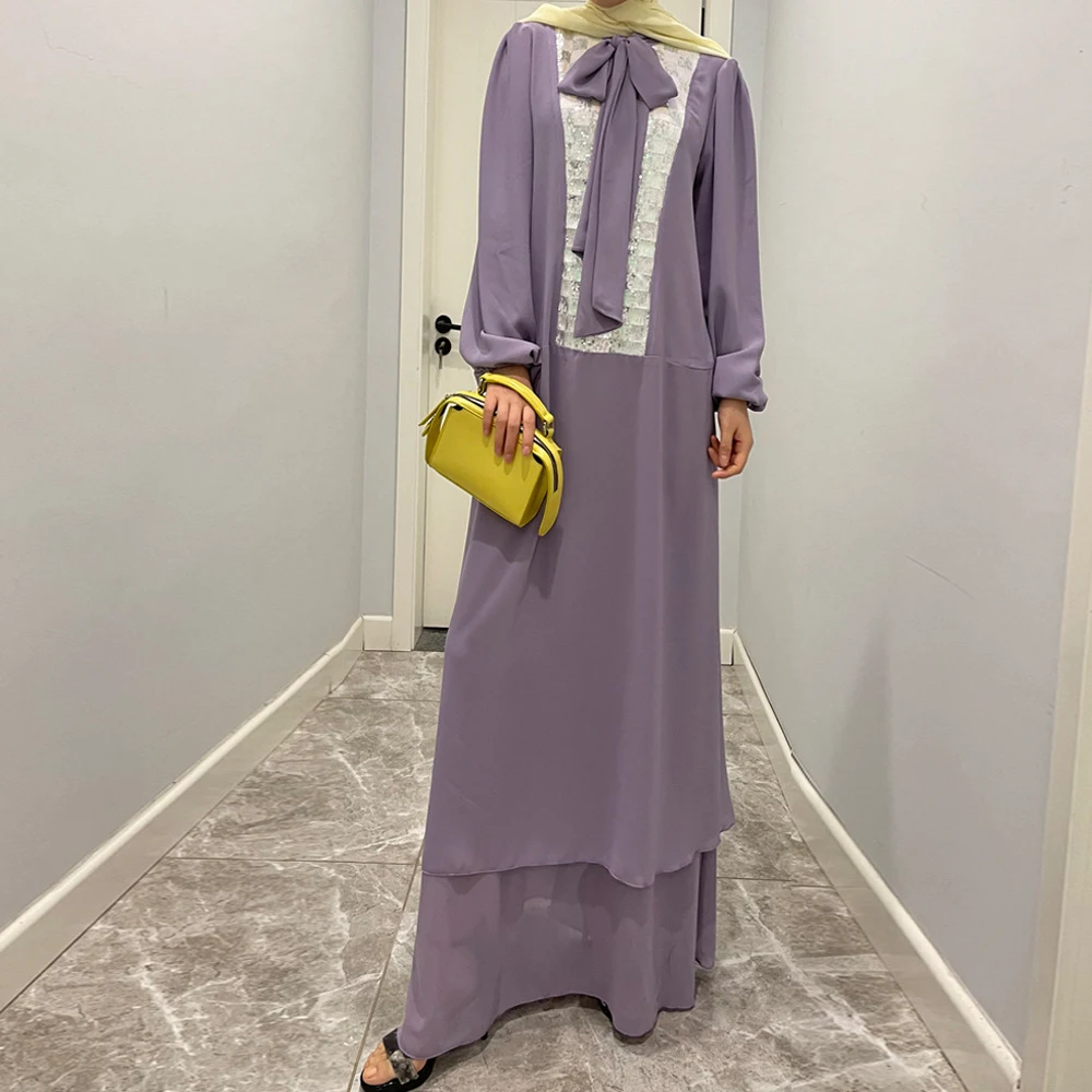 Temperament Pure Color Women's Loose Dress — photo 3