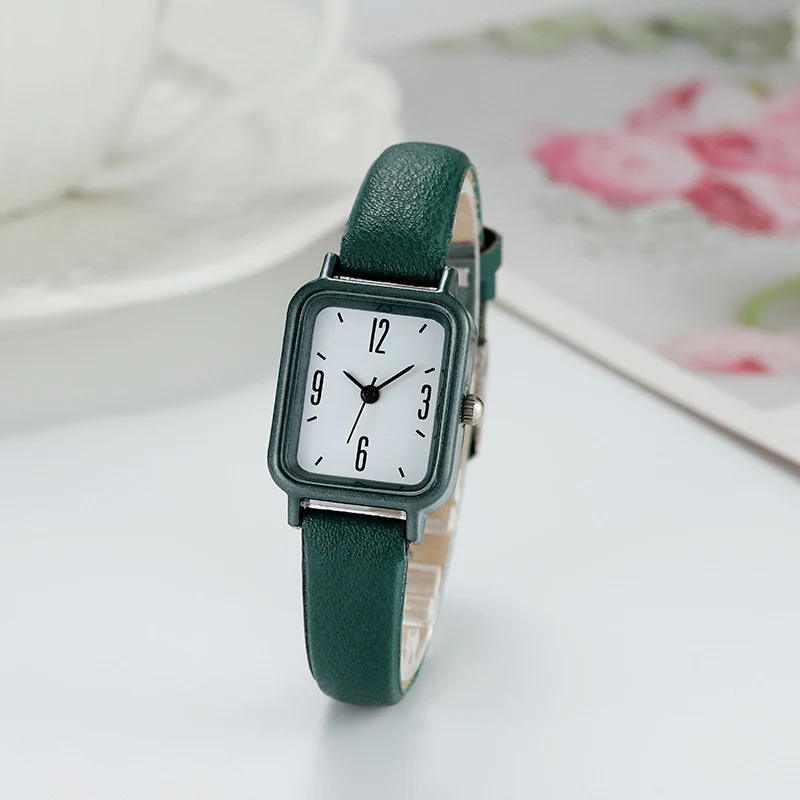 ALLOY ALEA MILLO Simple Simple Square Scale Leather-Belt Belt Belt — foto 3