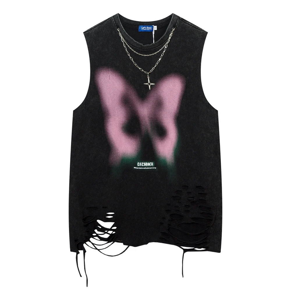 Colgante de mariposa para hombre con cadena y chaleco Diseño único, ideal para un look moderno y elegante, perfecto para cualquier ocasión. — foto 16