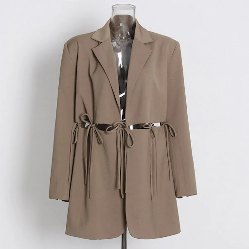 Title 3, Womens Solid Color Suit Coat Stylish Office W...