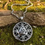 Colar com pingente de aço inoxidável para moda feminina, elegante e resistente, hipoalergênico, perfeito para uso diário. — foto 10