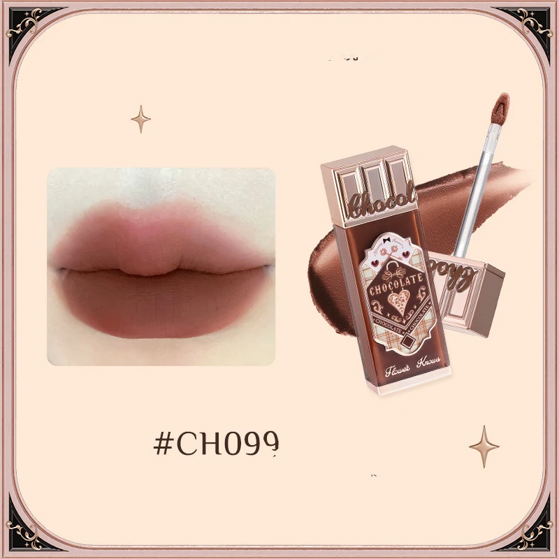 Title 2, Cloud Lip Glaze Lipstick Milk Tea Color Long La...