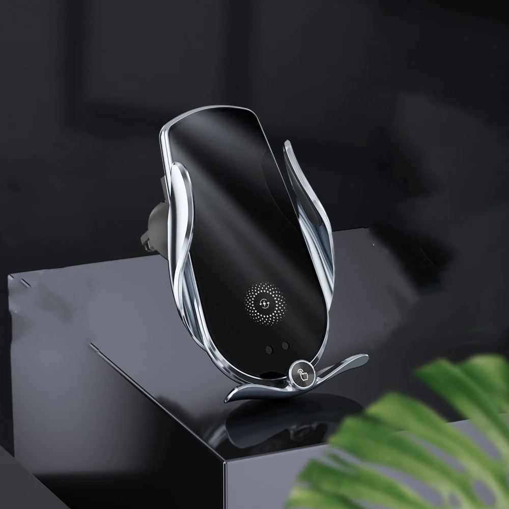Title 6, Wireless Charging Car Navigation Bracket, charg...