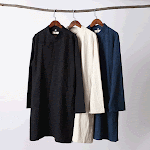 Casual retro men's gown, ethnic style ramie shirt for comfortable summer wear, breathable and lightweight, perfect for r — photo 4