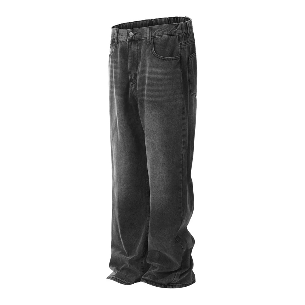 Title 8, Fashion Wash Wide Leg Jeans for Men. Comfortabl...