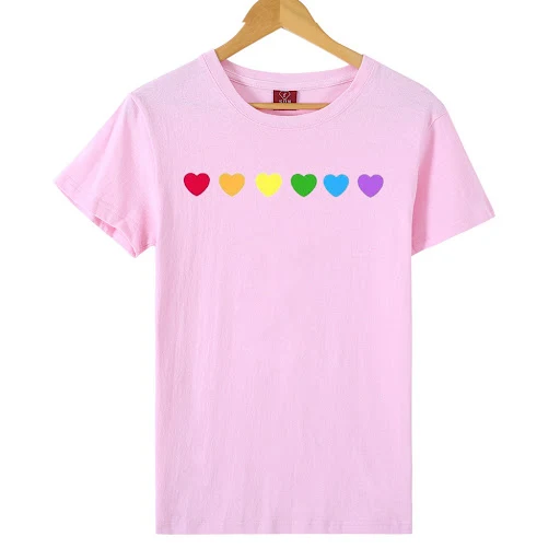 Title 14, Camiseta de manga corta con estampado de arcoír...