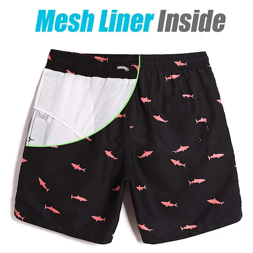 Title 4, Mens Casual Swimwear Beach Shorts Comfortable ...