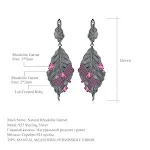 Natural Rose Earrings