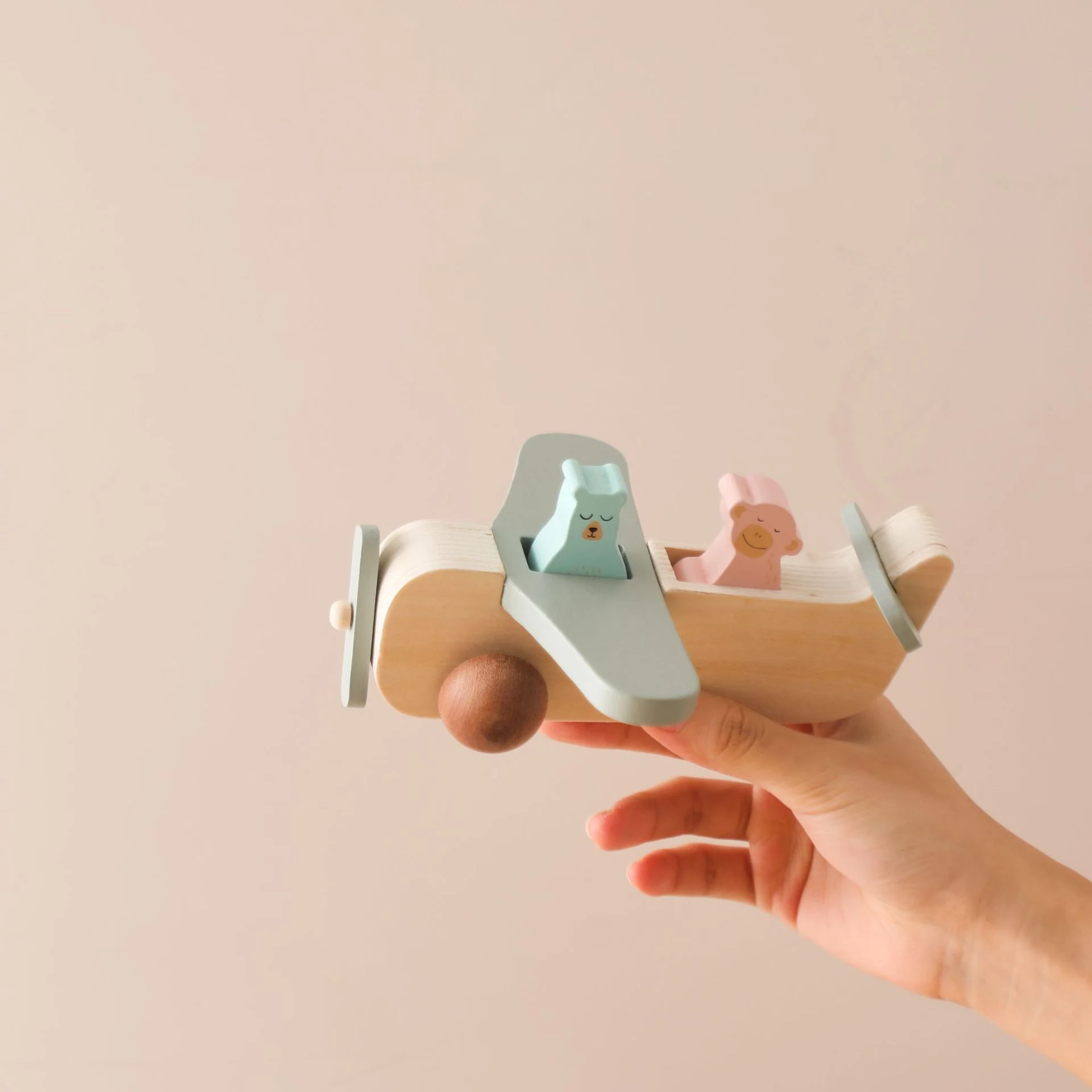 Giocattolo Educativo in Legno Multifunzionale con Scorrimento e Spinta a Mano per Bambini Stimola Apprendimento e Divertimento — foto 10