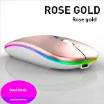 Bluetooth Dual-mode Wireless Mouse Charging Mute Experience wireless freedom, easy charging, and silent clicks for smoot — photo 5