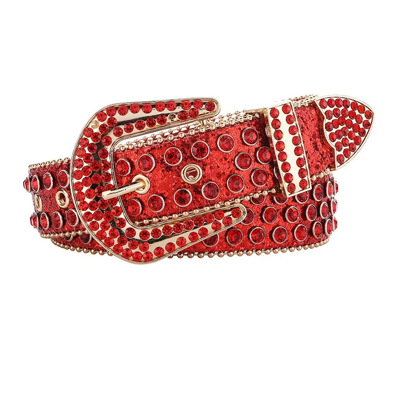 Title 6, Cinto de moda feminino com strass Fashion Commuter