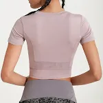 Women's sports short sleeve T-shirt Breathable and lightweight Perfect for workouts and active lifestyles Comfortable fi — photo 4