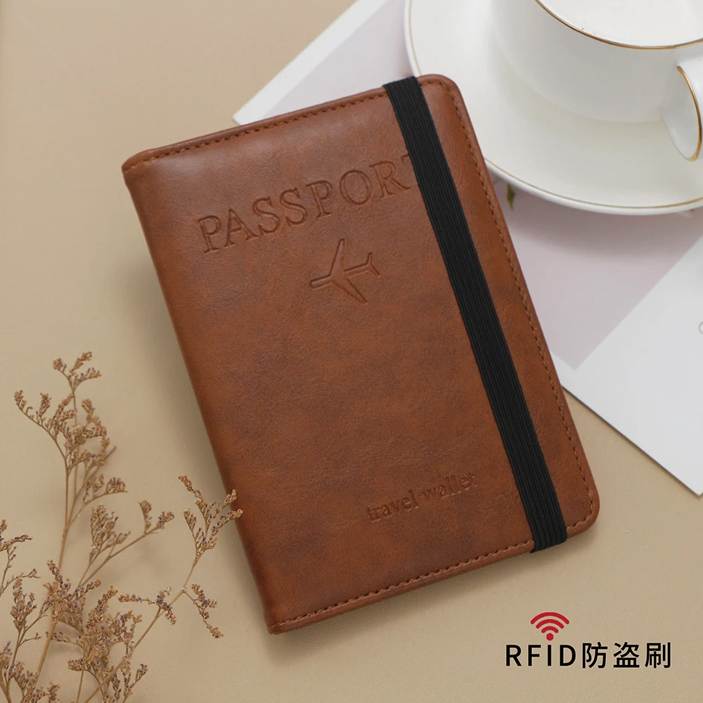 RFID Passport Holder Multi-function Passport Cover SIM Card — photo 6