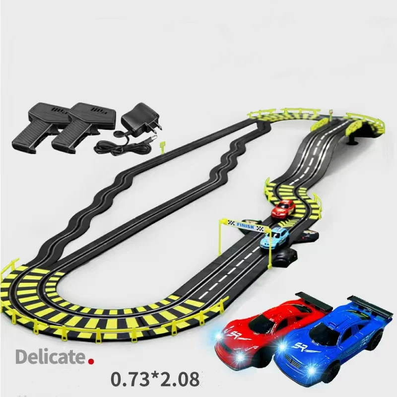 Children's Double Large Track Racing Toy Double race track for kids, exciting racing fun, easy to build and play, perfec — photo 11