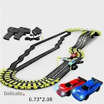 Children's Double Large Track Racing Toy Double race track for kids, exciting racing fun, easy to build and play, perfec — photo 11