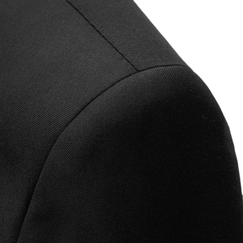 Blazer casual masculino com dois botões Elegância e conforto no dia a dia Jaqueta versátil para diversas ocasiões Caimento perfeito e estilo moderno Indispensável no guarda-roupa — foto 15