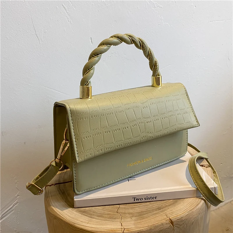 Title 4, Bolsa quadrada pequena portátil feminina estilo...