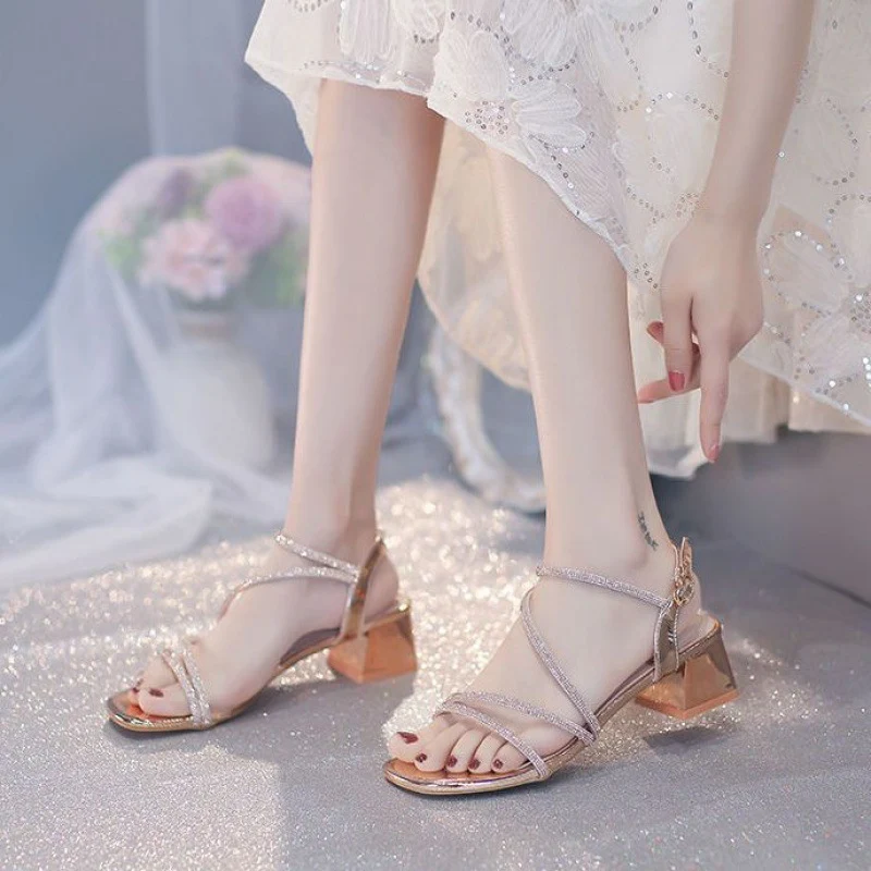 Title 8, Fashion Personality Chunky Heel Sandalen voor d...