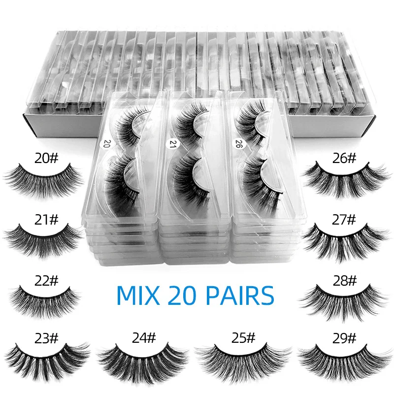 Title 2, Natural Cross Type Fiber Eyelashes Set, for an ...